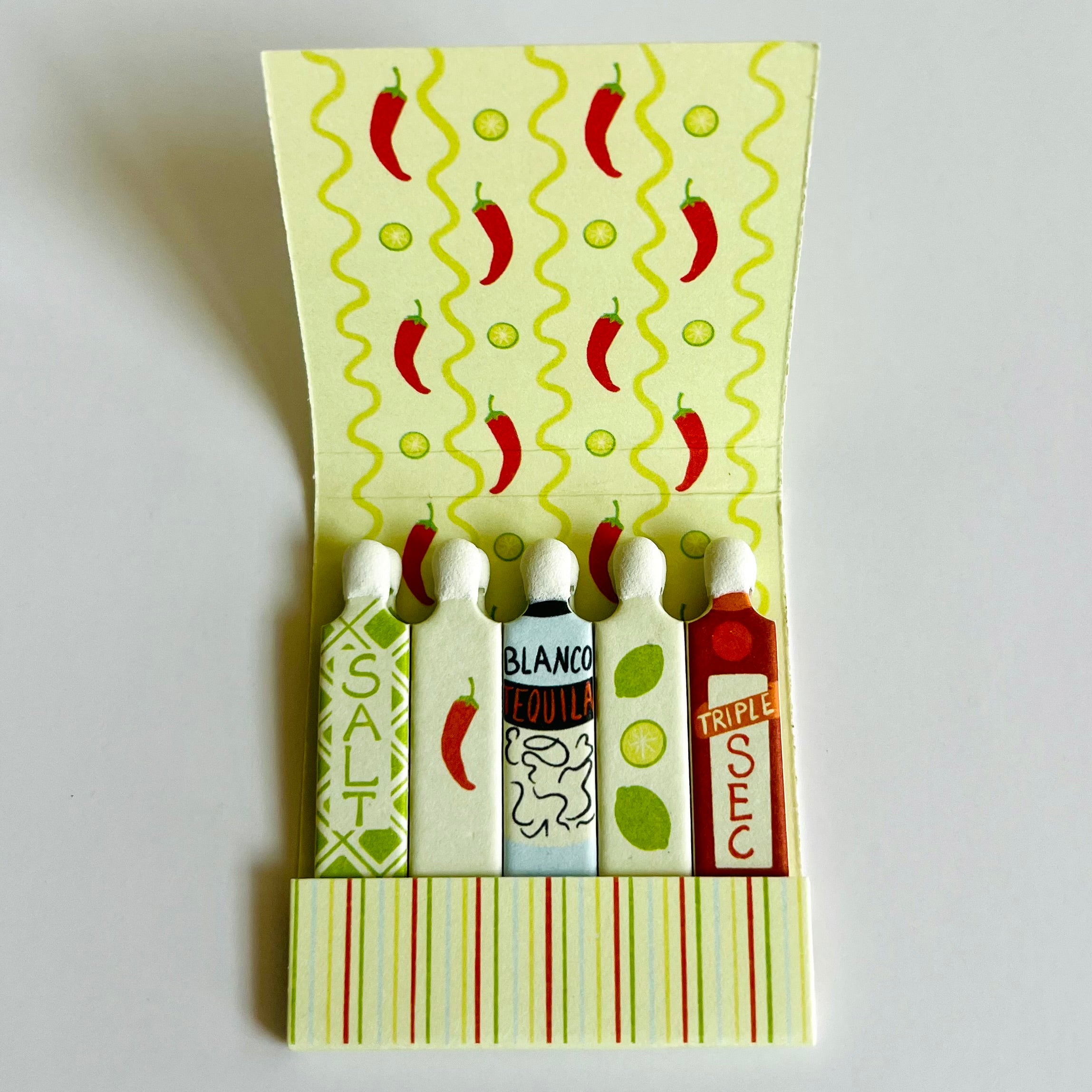 Margaritas Matchbook