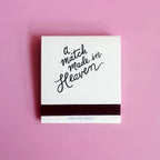 Lovebirds Matchbook