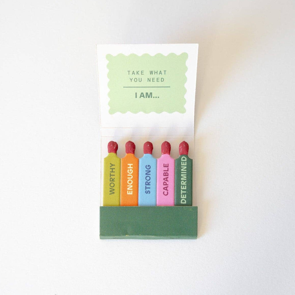 Self Love Affirmations Matchbook - Humble Abode