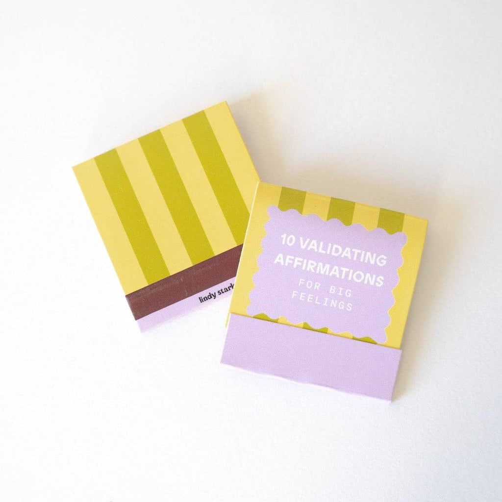 Feelings Affirmations Matchbook - Humble Abode