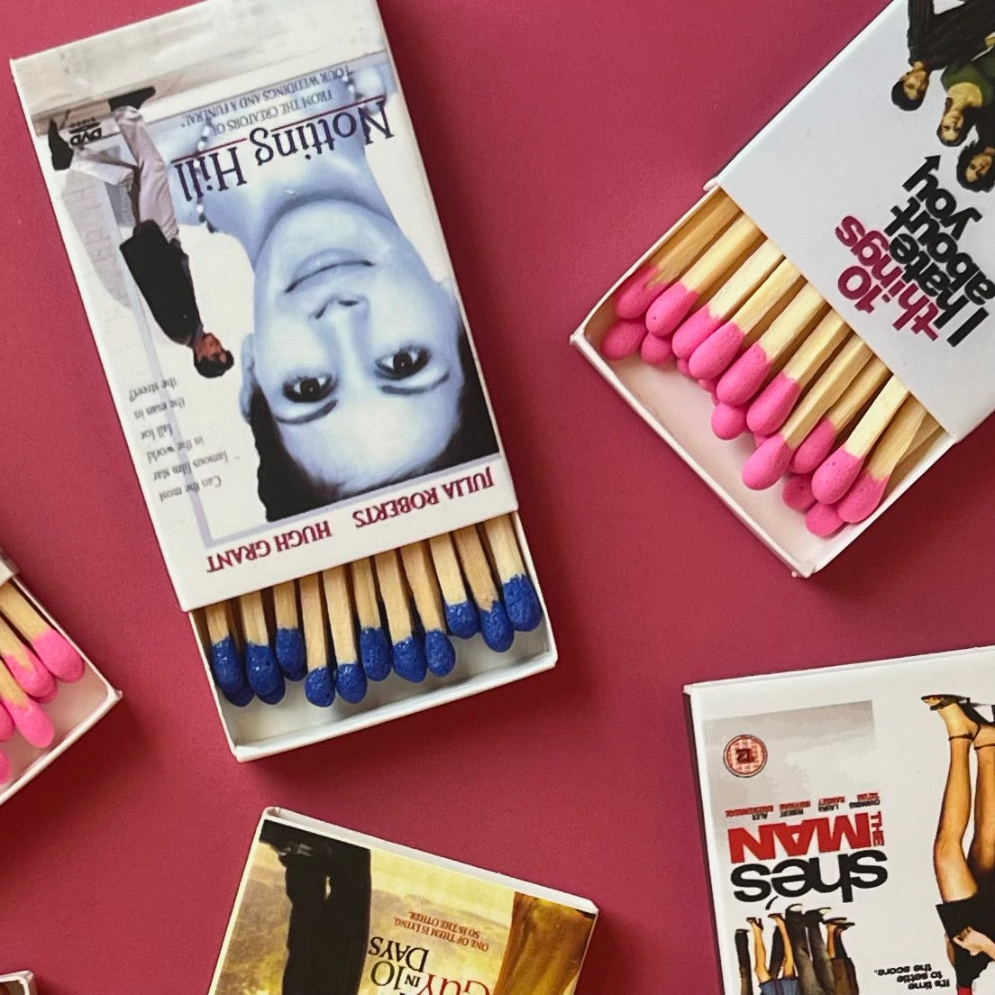 RomCom VHS Matchbox Set