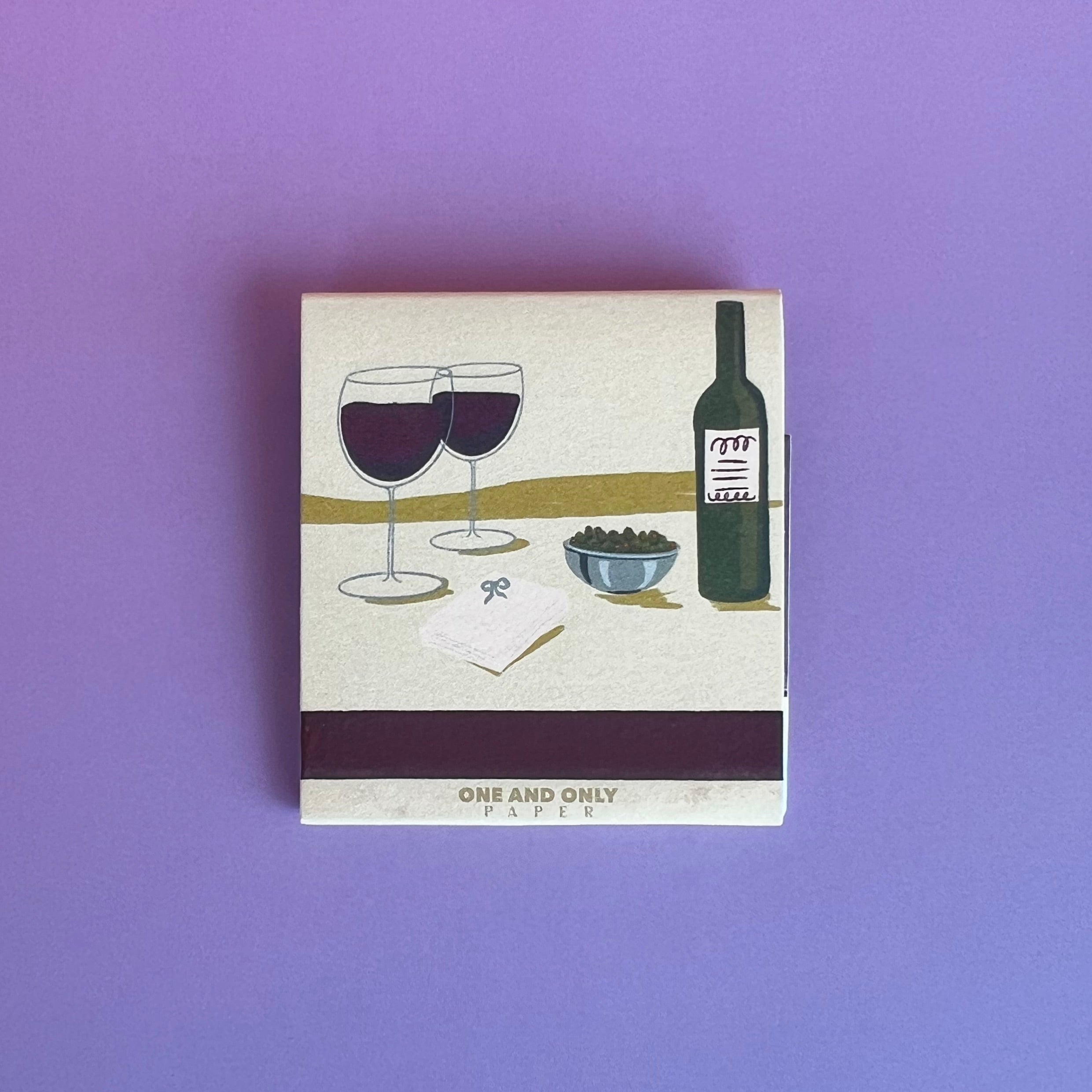 Wine Lovers Matchbook