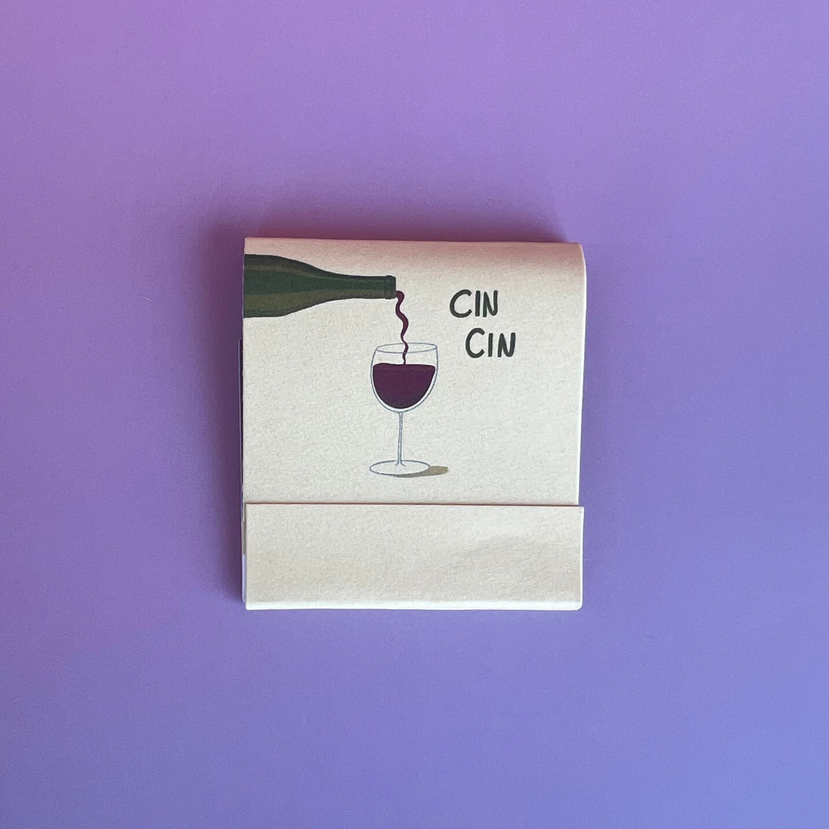 Wine Lovers Matchbook