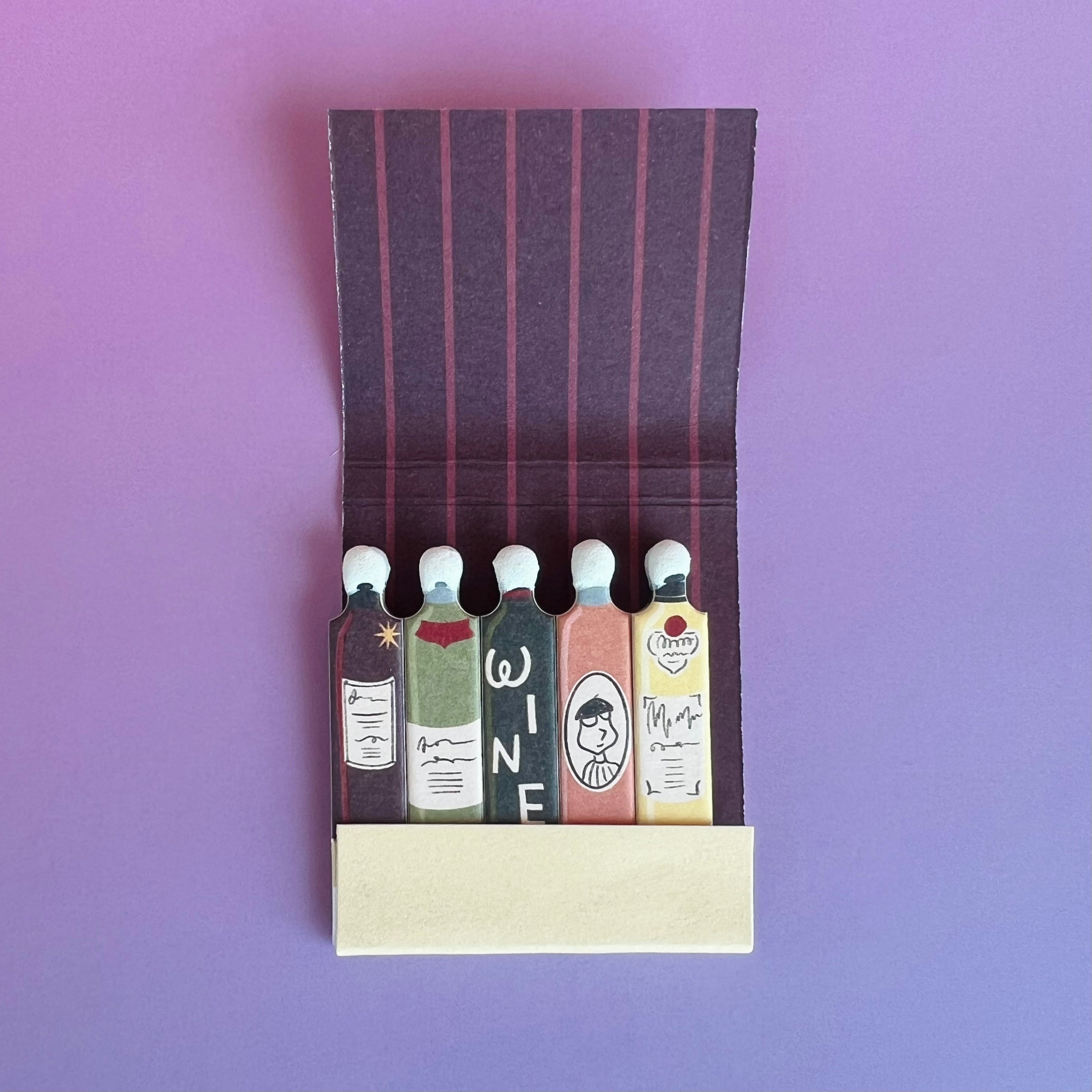 Wine Lovers Matchbook